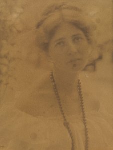 Portrait of Julia Hall McCune (1882-1971) (c. 1898) by Ema Spencer