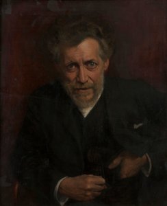 Portrait of Professor Edmund von Hellmer