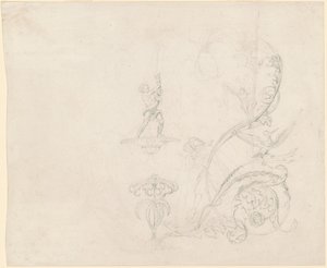 Studies of Fountain Decorations