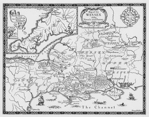 Map of the Wessex of the Novels and Poems of Thomas Hardy