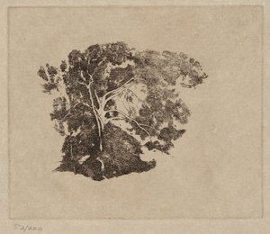 Tree Study by Emil Carlsen