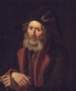 An Old Invalid. Portrait of a Soldier