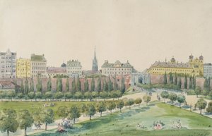 The Stubenbastei and the Stubentor in Vienna