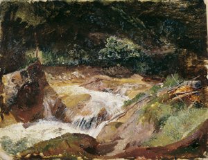 Mountain Stream in Ramsau