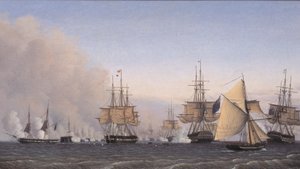 The Battle of Copenhagen, April 2, 1801 by Emil Normann