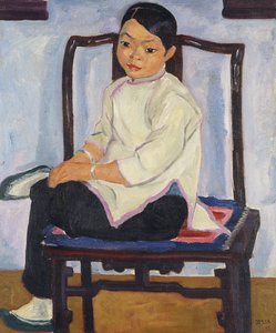 Chinese Girl by Emil Orlik
