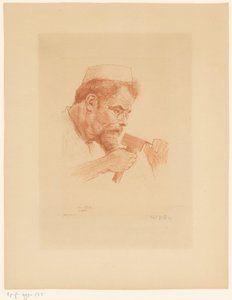 Portrait of Max Klinger by Emil Orlik