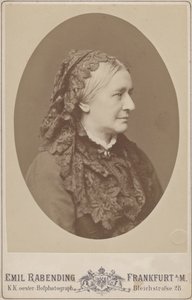Portrait of Clara Wieck-Schumann by Emil Rabending