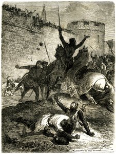 Crusade against the Albigeois - Siege of Toulouse, 25 June 1218