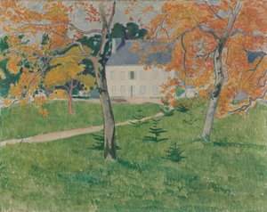 House Among Trees - Pont-Aven by Emile Bernard