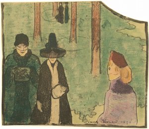 The Walk by Emile Bernard
