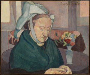 Portrait of Madame Lemasson by Emile Bernard