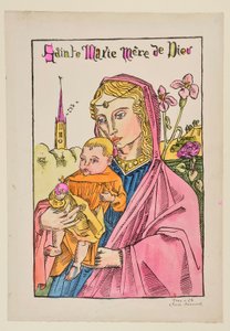 Saint Mary Mother of God with the Lily by Emile Bernard