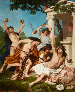 The Death of Orpheus by Emile Bin