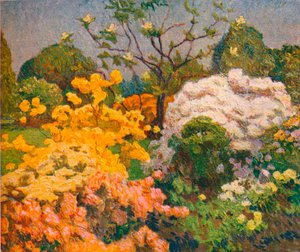 Azaleas, Kew Gardens by Emile Claus