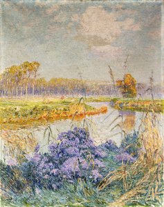 La Lys, c. 1902 by Emile Claus