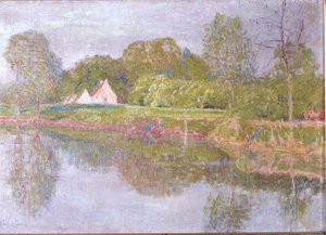 Landscape on the Lys, One Morning in May