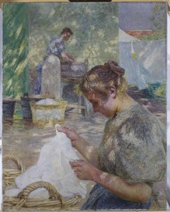 Sunny Day by Emile Claus