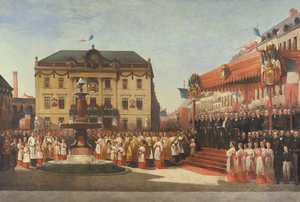 Ceremony for the Inauguration of the Waters of the Lys River at Roubaix in 1864