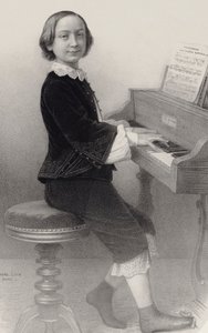 Portrait of the violinist and composer Henri Ketten 1848-1883 by Emile Desmaisons