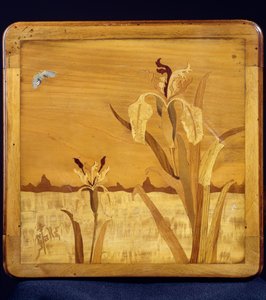 Art Nouveau style table (detail)