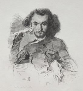 Charles Pierre Baudelaire by Emile Isidore Deroy