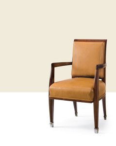 Armchair for the Salon de Thé on the S.S. Île de France, c.1927 by Émile Jacques Ruhlmann