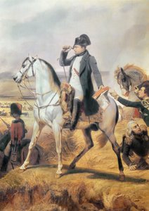 Napoleon from the Battle of Wagram (detail) by Emile Jean Horace Vernet