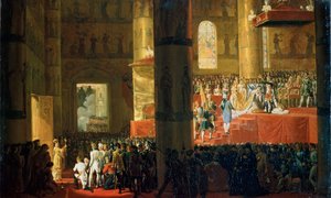 The Coronation of the Empress Maria Feodorovna on 5th April 1797