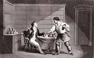 The cobbler and the financier, Fable by La Fontaine