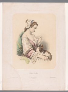 Young Woman Training Her Lapdog (Motifs de miniature series)