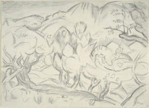 Landscape, Cassis by Emile Othon Friesz