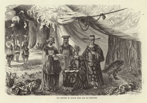 Emperor of Cochin China and His Ministers by Emile Theodore Therond