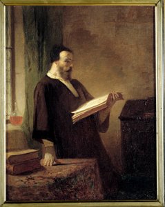 A bibliophile A man reading a book