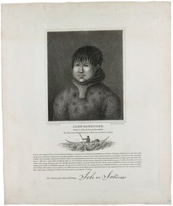 John Sakeouse, a native of Jacob Sound, Greenland, the first Esquimaux known to have been in this country, 1816 by Emilia Anderson