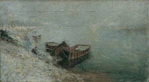 Fishing Boats on the Danube Shore