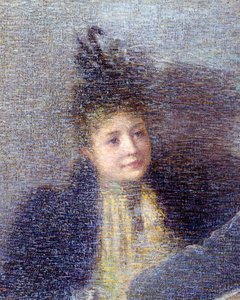 Reflections of a Hungry Man or Social Contrasts (detail) by Emilio Longoni