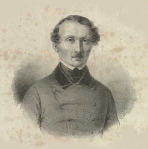 Portrait of the Composer Hans Christian Lumbye by Emilius Ditlev Baerentzen