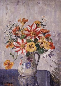 Still Life with Flowers in a Jug by Emily Beatrice Bland