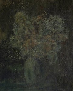 Dark Floral Still Life by Emily Tingey