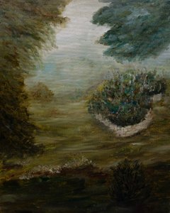 Misty Forest Path by Emily Tingey
