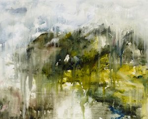 Misty Green Forest by Emily Tingey