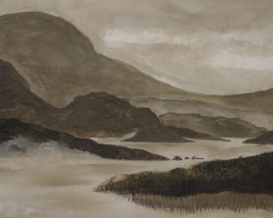 Misty Mountain Lake by Emily Tingey