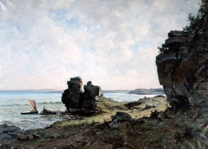 A Beautiful Morning at the Coast of Brittany