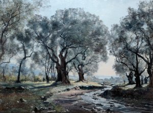 The Mountain Stream of Vallonet, 1892 by Emmanuel Lansyer