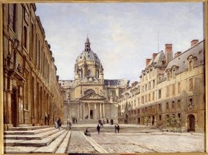 The Court of the Old Sorbonne in Paris