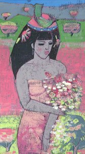 Dressed as Flora by Endre Roder