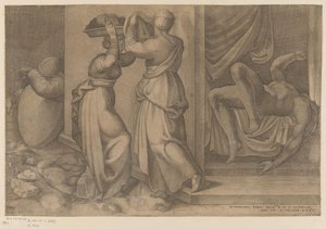 Judith and Holofernes by Enea Vico