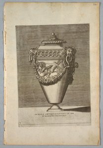 Vase (Plate 1 of a Series) by Enea Vico