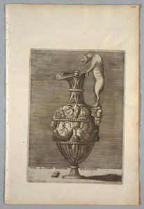 Vase (Plate 6 of a Series) by Enea Vico